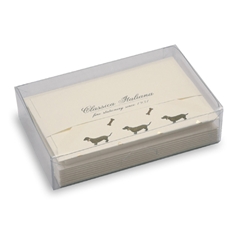 Letterpress Flat Card Letter Sets 10/10 rossi,letter stationery,amalfi